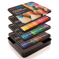 72 Colors Color Glitter Sketch Pencils Set