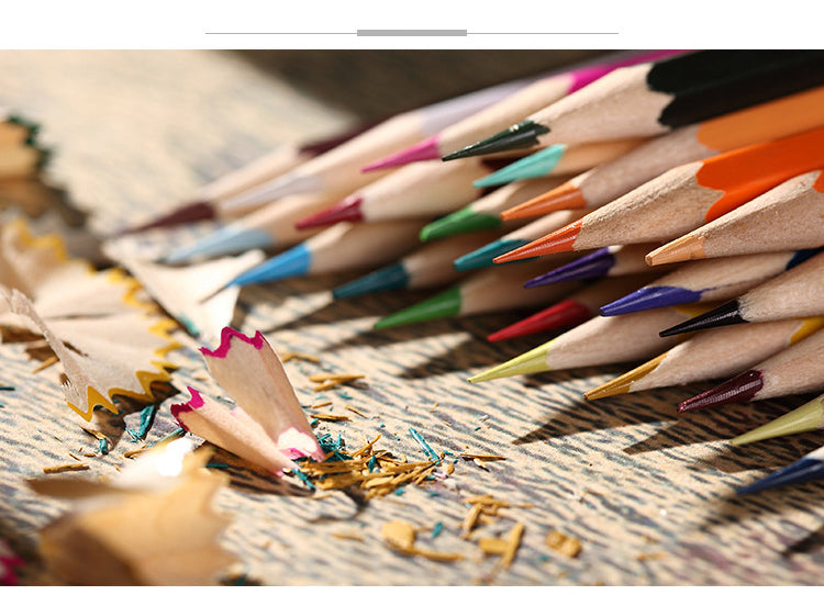 72 Colored Pencils Set, Colored Pencil for Adult Coloring and Drawing, Kids Indoor Activity Art Tools at Home, Gift for Children