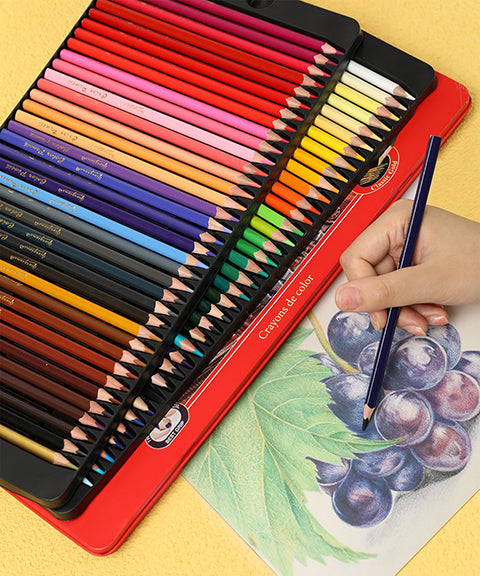 72 Colors Professional Oil Based Colored Pencils