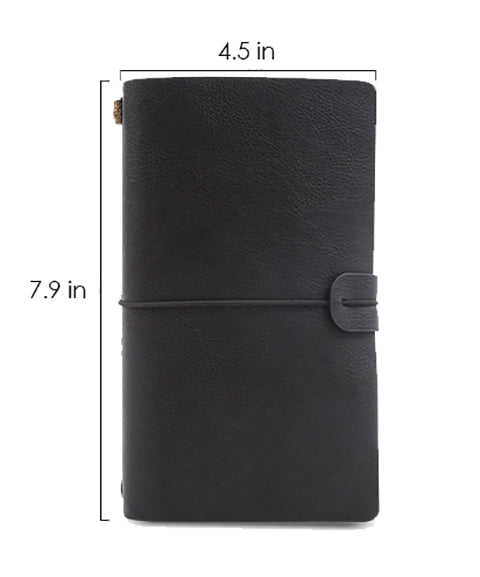 Travel Note Vintage PU Leather Bullet Journal