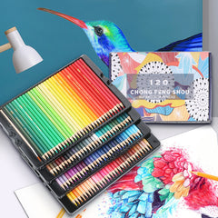 120 Colors Professional Oil Color Pencil  Soft Wood Watercolor Pencils Pencil Set