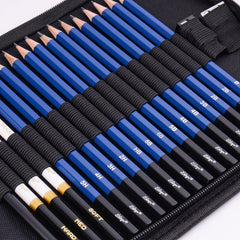 37pcs/set Drawing Kit Sketching Pencils Set