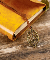 Autumn Atmosphere Vintage Leather Bullet Journal