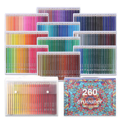 Multicolor Oil Color Pencils Colored Wood Sketching Pencil Wood Professional Watercolor Pencil Soft Watercolor Pencil For School Draw Sketch Art Supplies
