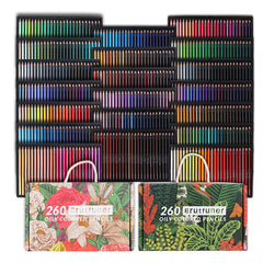 Multicolor Oil Color Pencils Colored Wood Sketching Pencil Wood Professional Watercolor Pencil Soft Watercolor Pencil For School Draw Sketch Art Supplies
