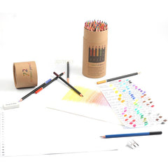 72 Colors Wood Soft Core Colored Pencils Set