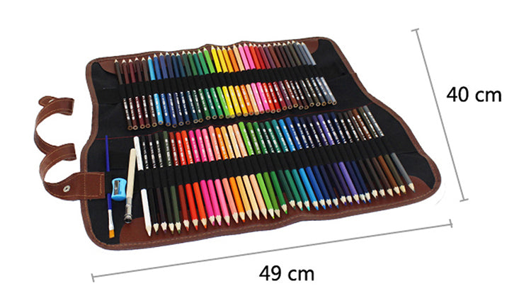 Professional Water Color Pencils 36/48/72 Colors Water Soluble Drawing Pencil Set Drawing Pencil Set Wooden Colorful Pens for School Painting Student Artist Art Supplies