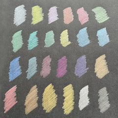 24 Colors Metallic Pencil Colored Drawing Pencil Set