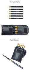 Nylon Hair Watercolor Brush Portable Travel Carry-on Brush Set Art Painting Professional Supplies