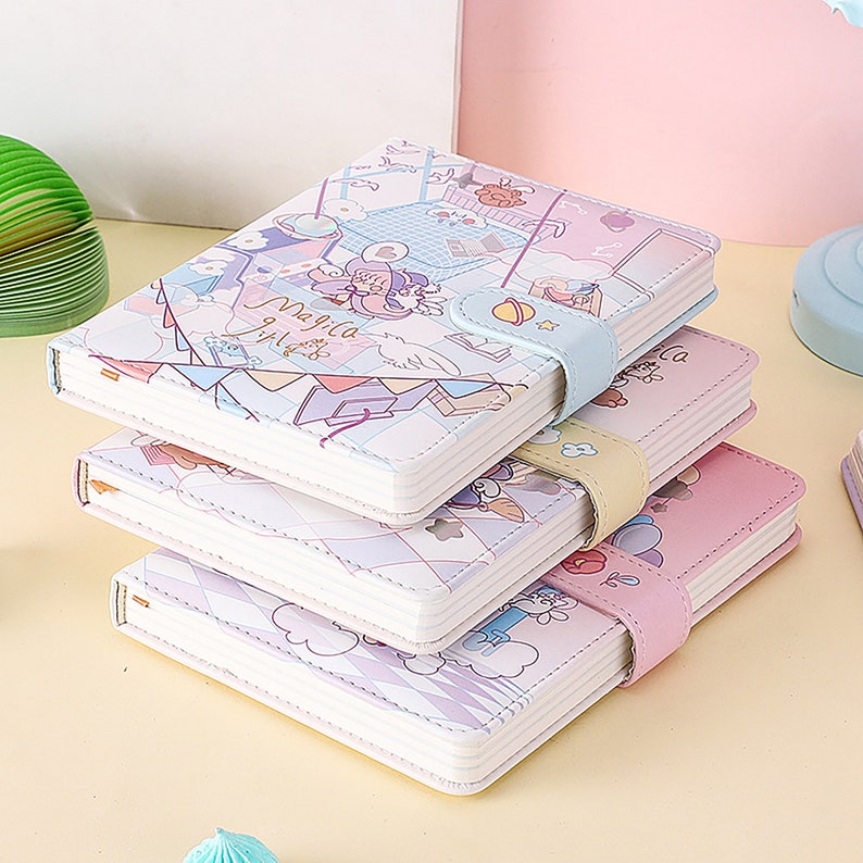Cute Magical Girl Journal Kawaii Girl Notebook,