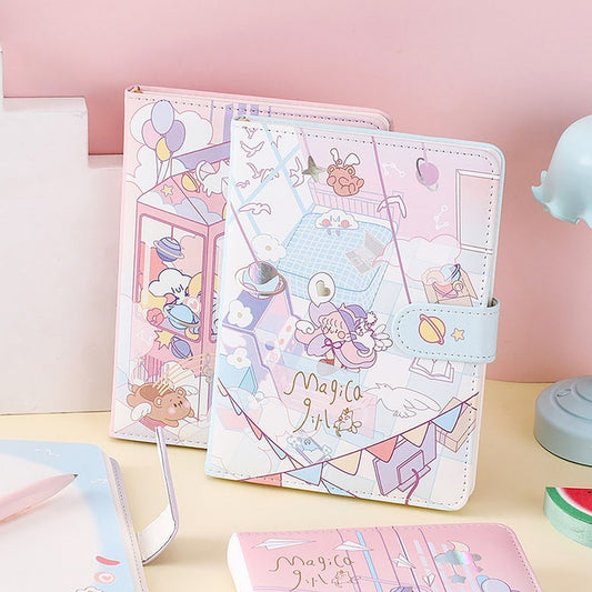 Cute Magical Girl Journal Kawaii Girl Notebook,