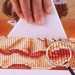 77Pcs 5D Diamonds Painting Tools and Accessories Kits with Diamond Painting Roller and Diamond Embroidery Box for Adults or Kids for Kids or Adults to Make Diamond Painting Art