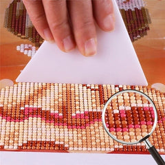 56pcs- 5D Diamond Painting Accessories & Tools Kits Diamond Painting Roller and Diamond Embroidery Box for Kids or Adults to Make Diamond Painting Art
