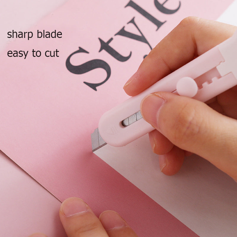  Cute Cat Claw Mini Portable Utility Knife Paper Cutter Cutting Paper Razor Blade Office Stationery Material Cutter Letter Envelope Opener Mail Knife School Office Supplies