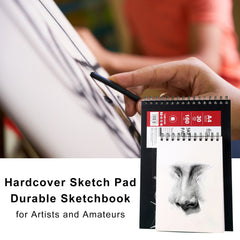 30 Sheet A3/A4/A5 Sketch Pad Hardcover  Watercolor Sketchbook Paper for Drawing Painting Color Pencil Book School Art Supplies
