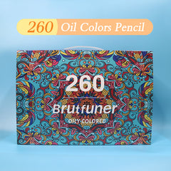 Multicolor Oil Color Pencils Colored Wood Sketching Pencil Wood Professional Watercolor Pencil Soft Watercolor Pencil For School Draw Sketch Art Supplies
