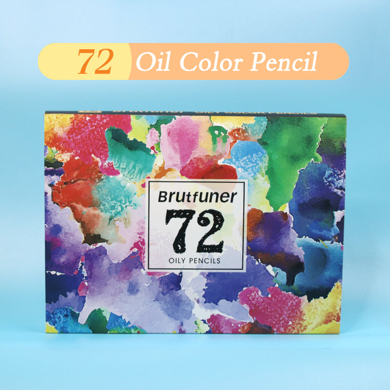 Multicolor Oil Color Pencils Colored Wood Sketching Pencil Wood Professional Watercolor Pencil Soft Watercolor Pencil For School Draw Sketch Art Supplies