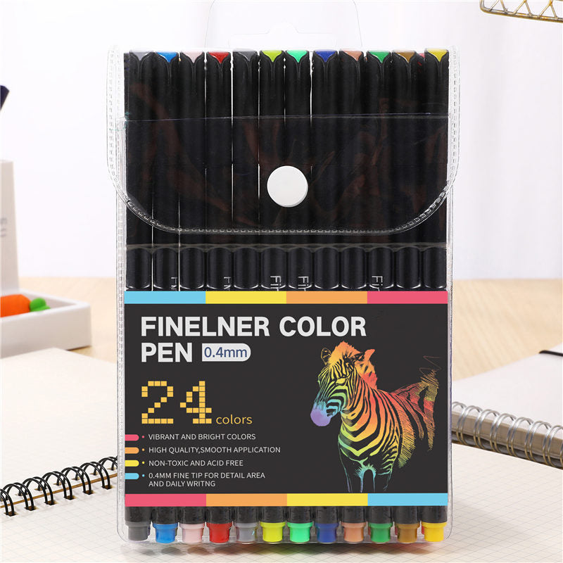 12/24/36/48/60/100 Gel Pen Colorful Neutral Permanent Fineliner Pens