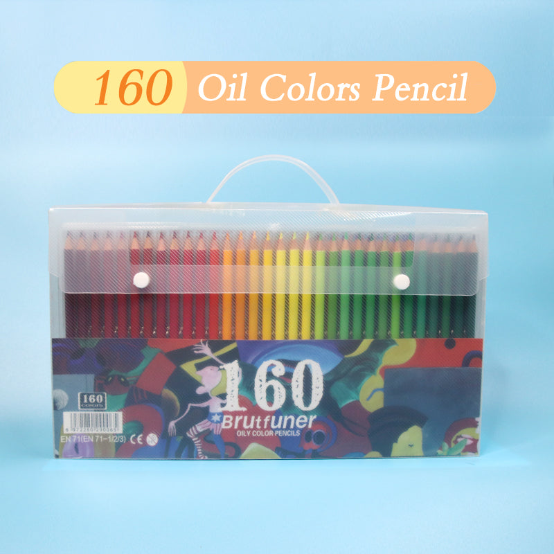 Multicolor Oil Color Pencils Colored Wood Sketching Pencil Wood Professional Watercolor Pencil Soft Watercolor Pencil For School Draw Sketch Art Supplies