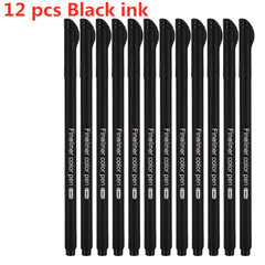 12/24/36/48/60/100 Gel Pen Colorful Neutral Permanent Fineliner Pens For School Office Art Marker Pen Set Ink Markers Pen